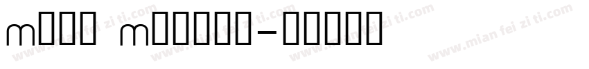 Maax Medium字体转换